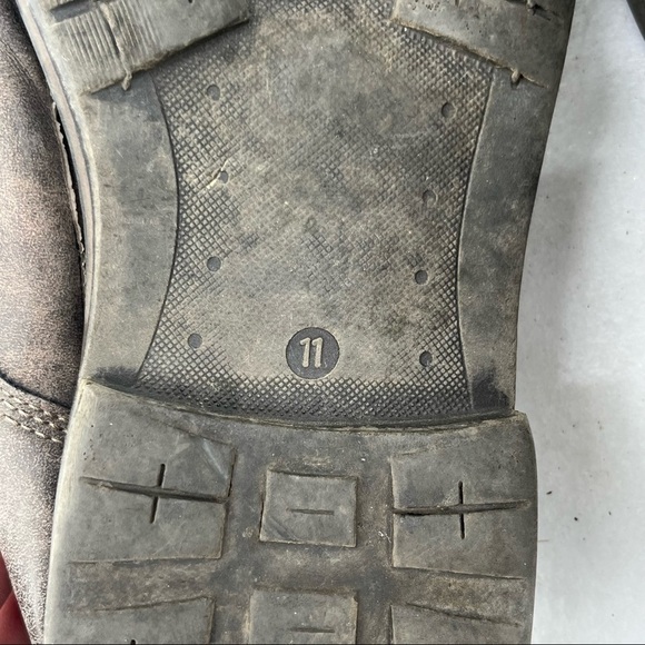 JOE’S Jeans Men’s Brown Leather Cappy Lace up boots size: 11 - Picture 3 of 7